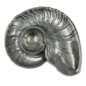 Arthur Court Nautilus Shell Chip and Dip Server